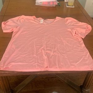 Talbots nwt pink Jersey t-shirt.  2x